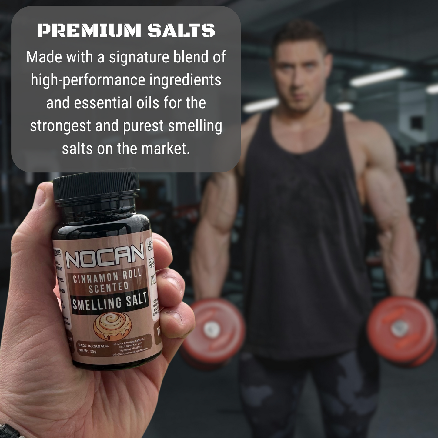 NOCAN Smelling Salts - Cinnamon Roll