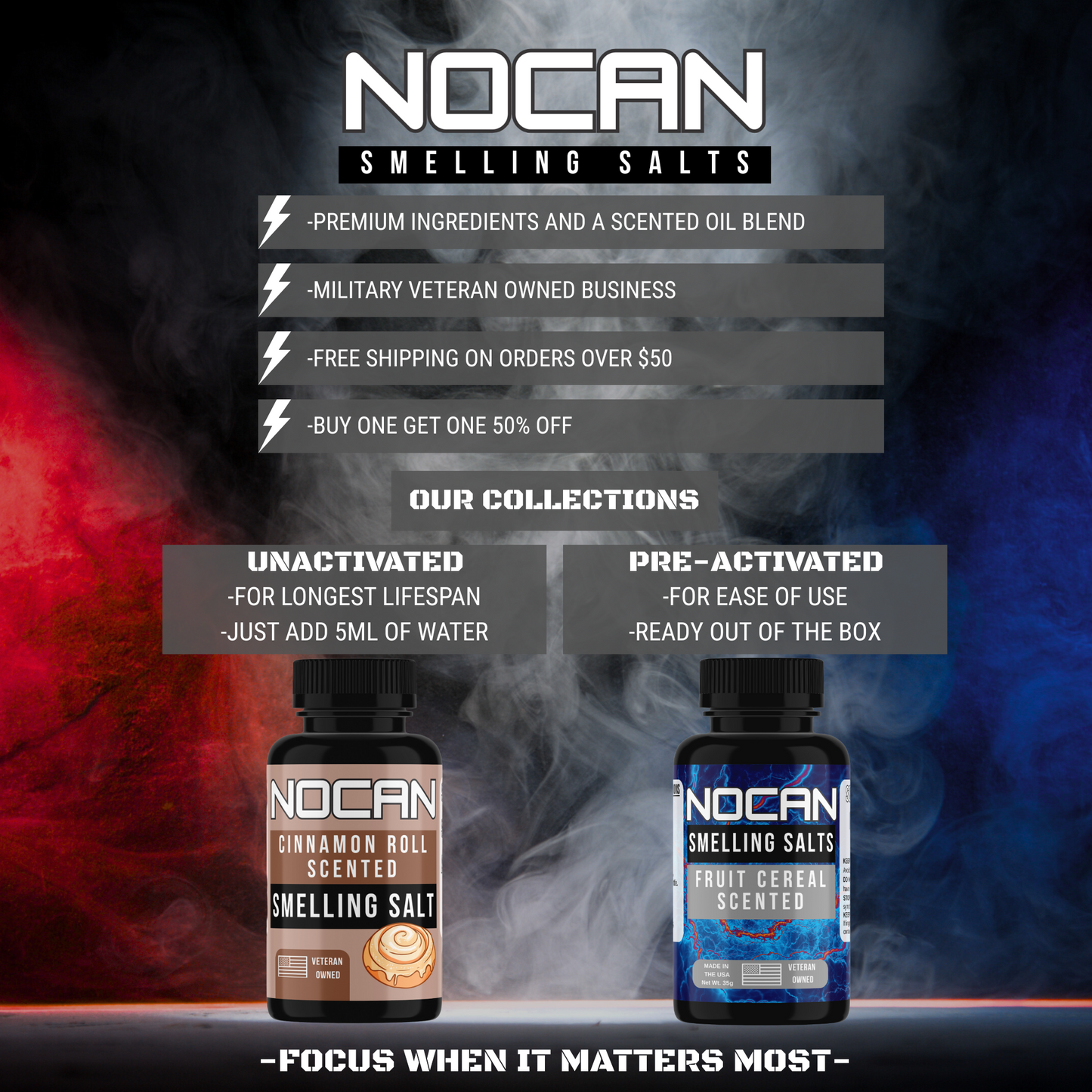 NOCAN Cinnamon Roll Unactivated Smelling Salts